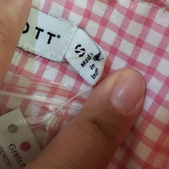 Gretchen Scott Teardrop - Stripe wash & wear dress, size S - Picture 5 of 12